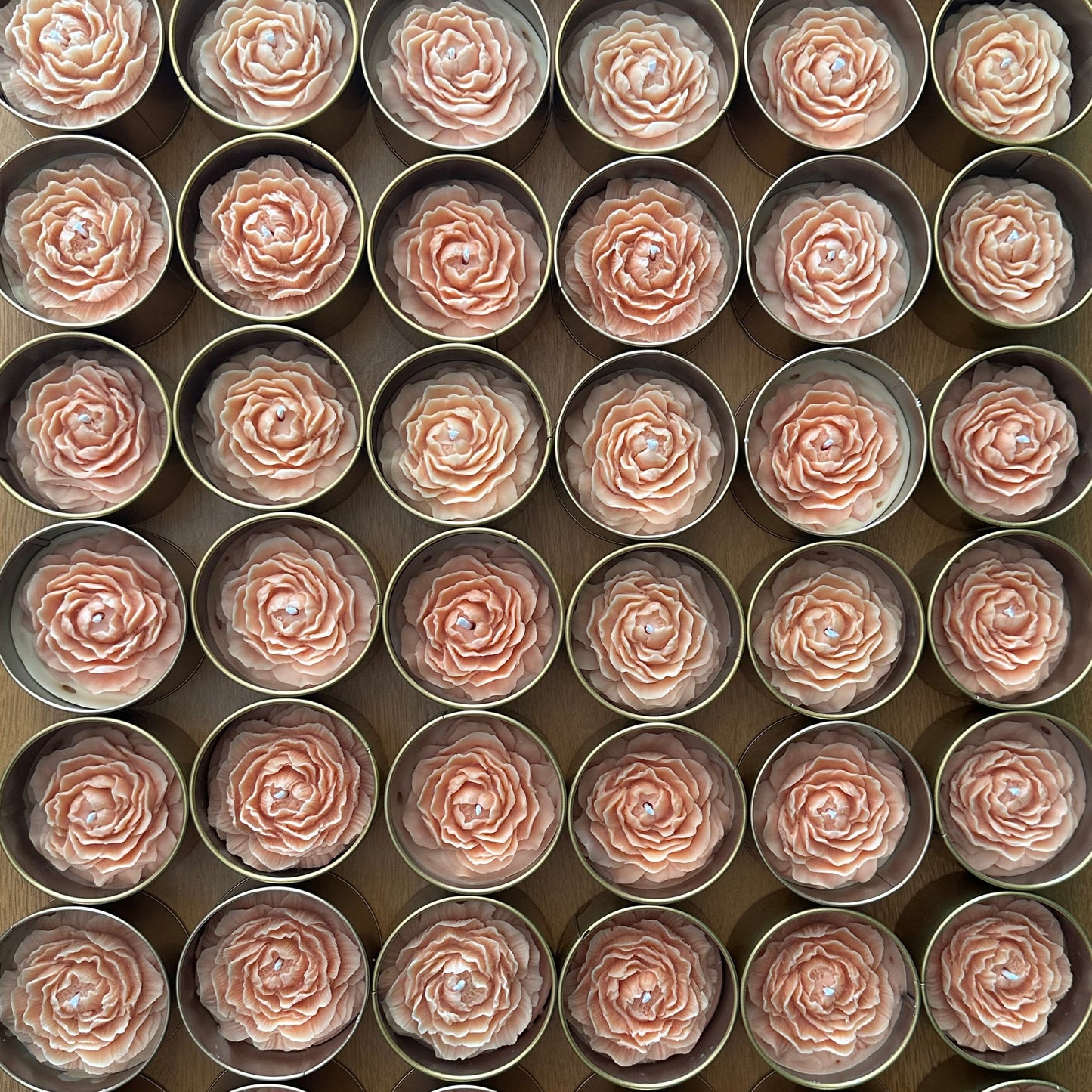 Vela Lembrancinha - Flor na lata