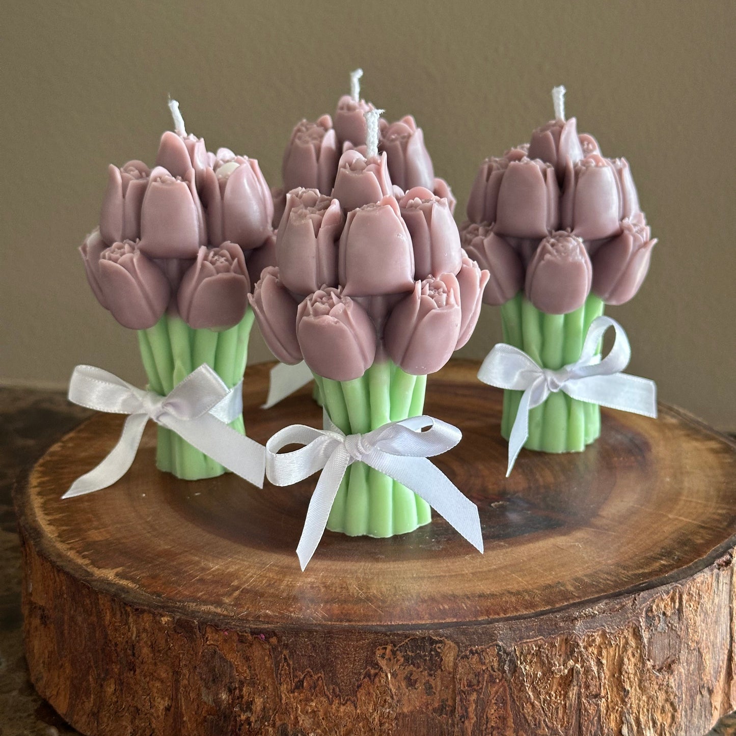 Lembrancinha - Vela Mini bouquet