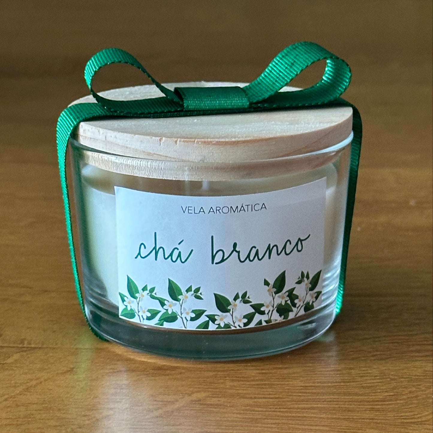 Vela Lembrancinha - Pote de vidro pequeno