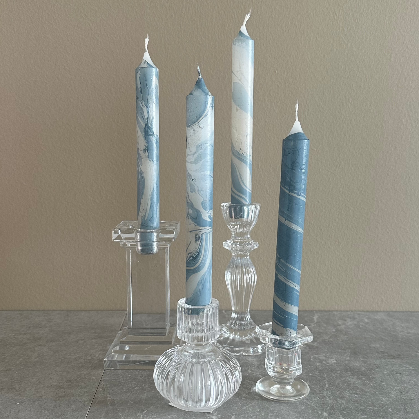 Marble Candle - Velas castiçal