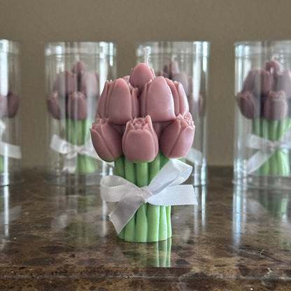 Lembrancinha - Vela Mini bouquet