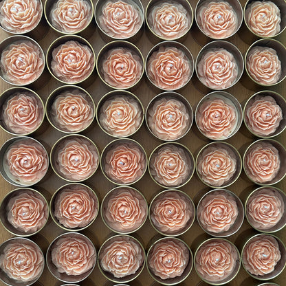 Vela Lembrancinha - Flor na lata