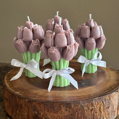 Lembrancinha - Vela Mini bouquet