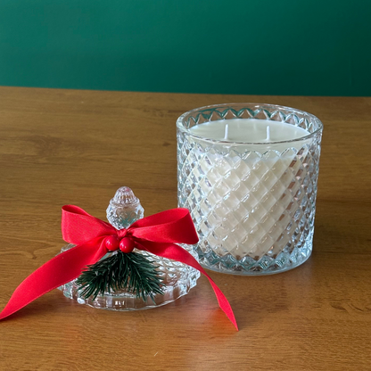 Vela Aromática em Potiche Bico de jaca de Natal