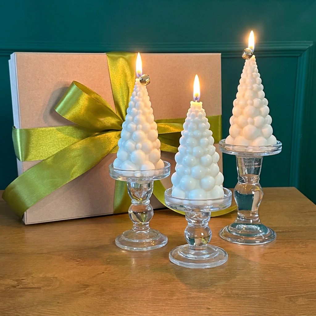 Kit presente de Natal 3 velas