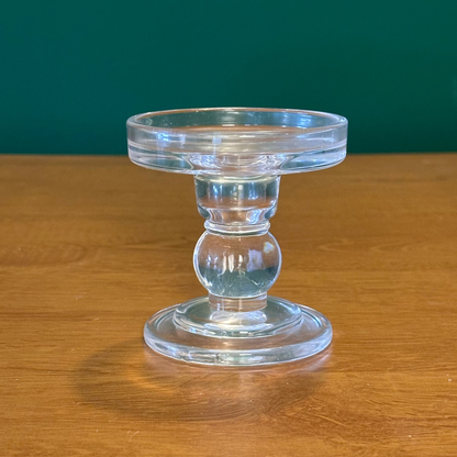Castiçal de vidro 8 cm