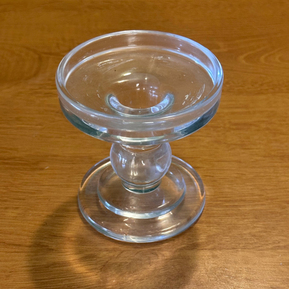 Castiçal de vidro 8 cm