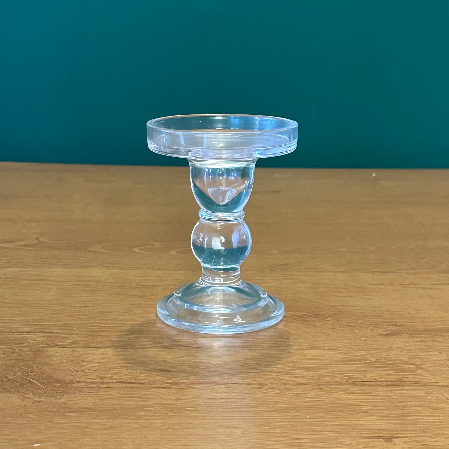 Castiçal de vidro 11 cm